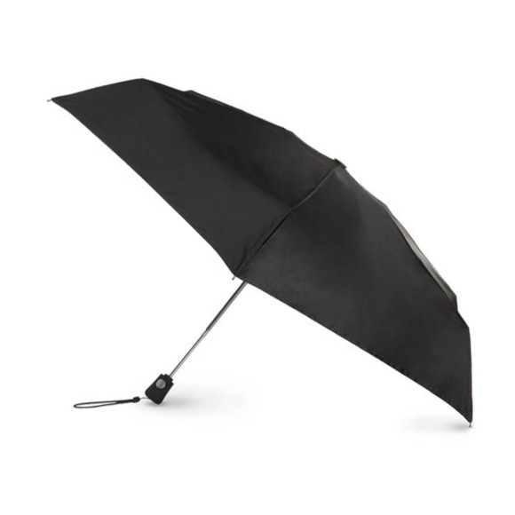 Totes Travel AOC Umbrella Black - Picture 1 of 1